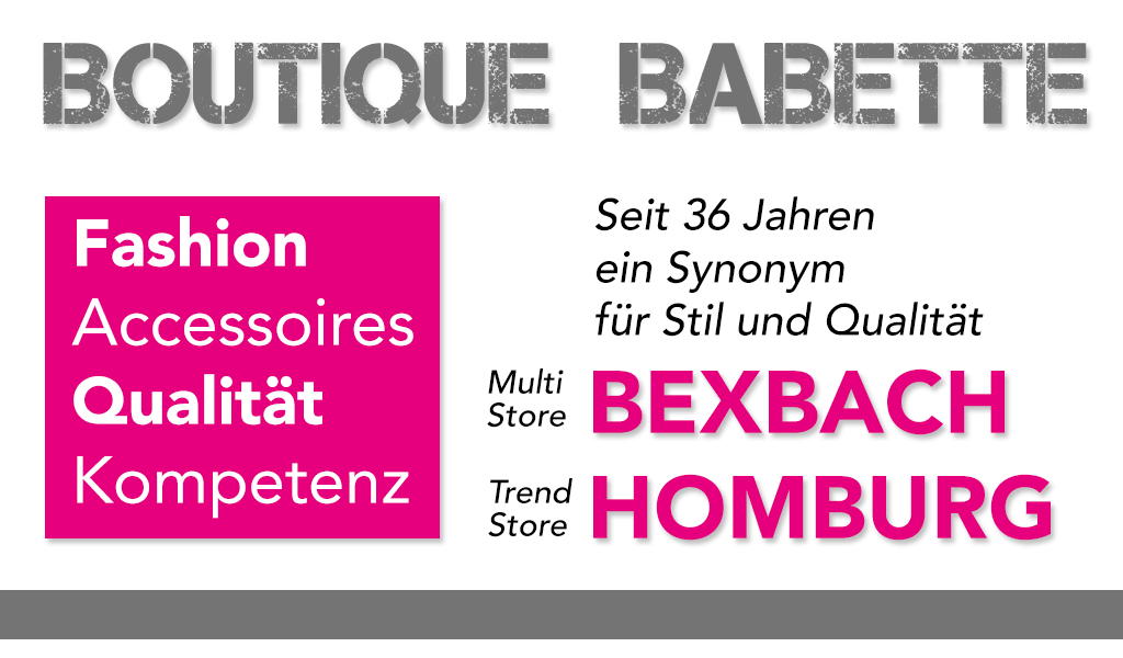 Boutique Babette in Bexbach und Homburg